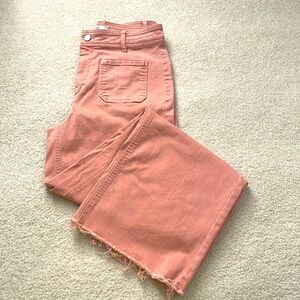 Oat New York brand wide leg denim pant